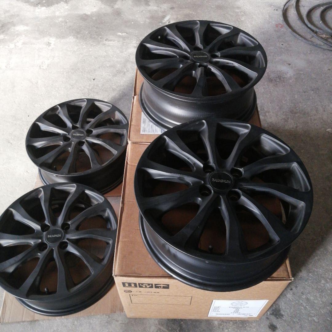 富士 16インチ ブラック ホイール 4個セット　大阪市発