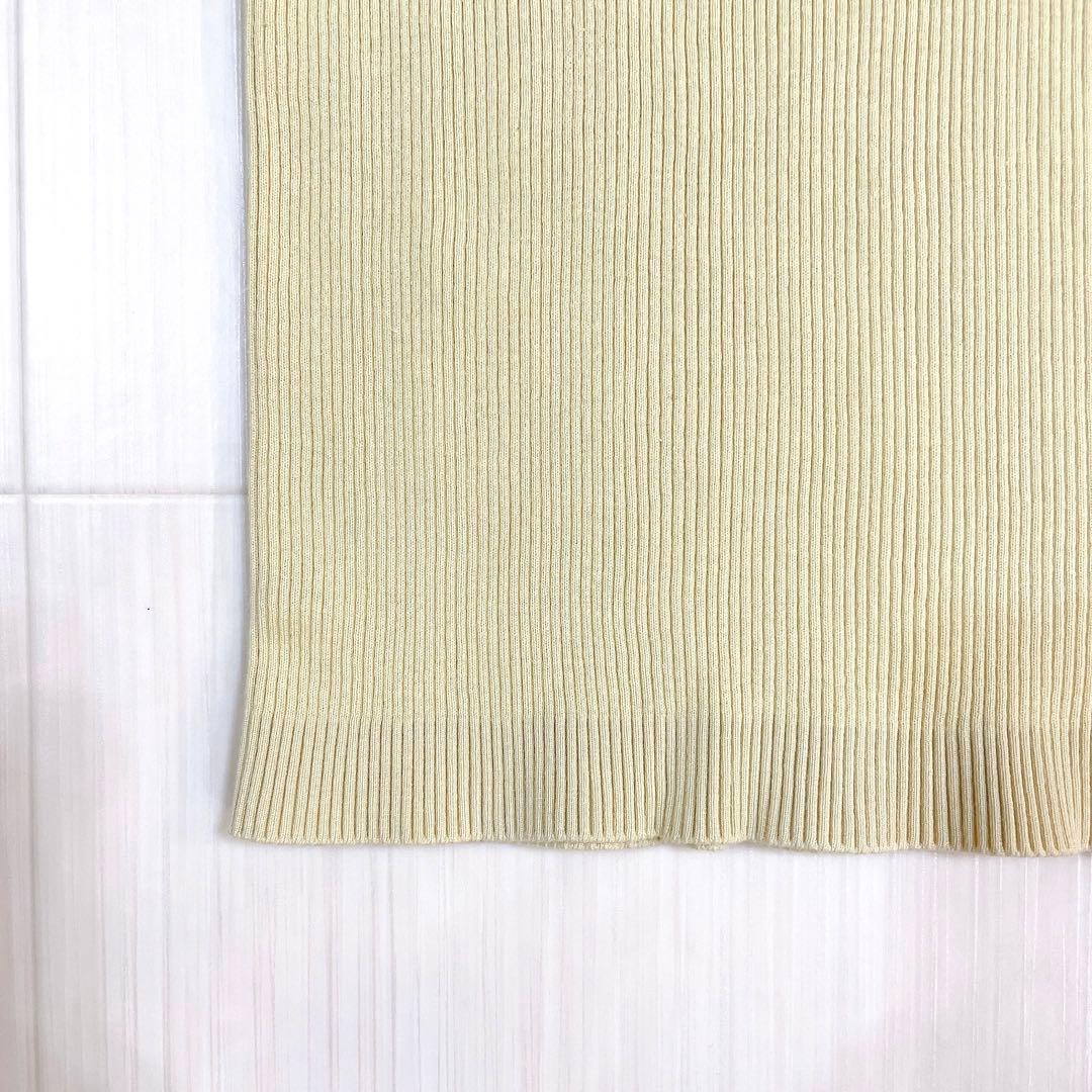 美品✨AURALEE GIZA RIB KNIT POLO