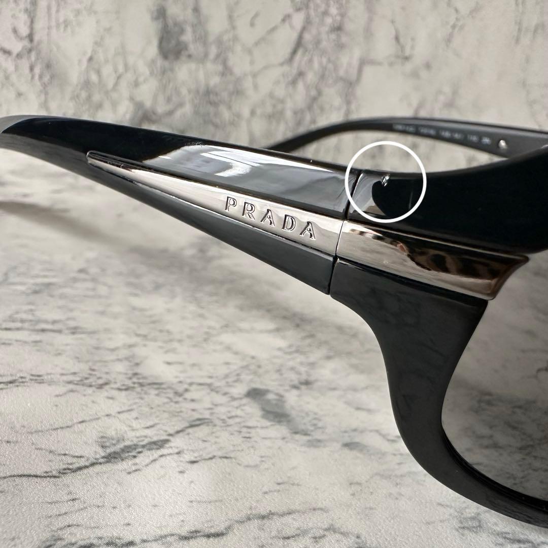 PRADA ブラック サングラス SPR14G GACKT 着用モデル