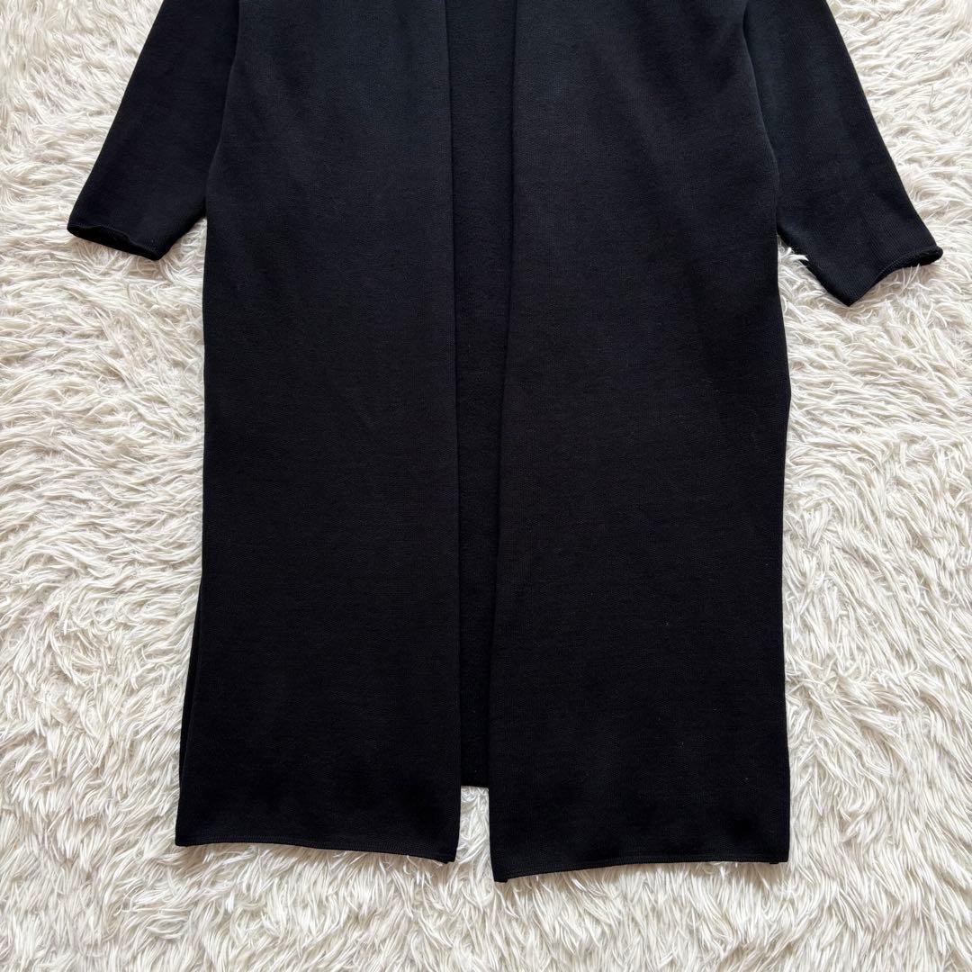 美品 Deuxieme Classe Twins cotton ロングガウン 黒