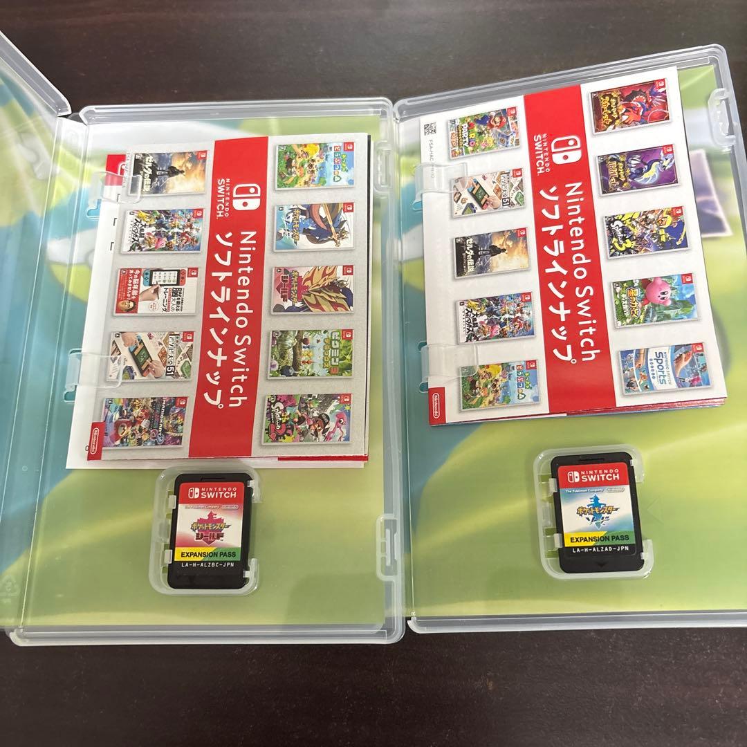 【2点セット】ポケットモンスターソード+エキスパンションパス　シールド