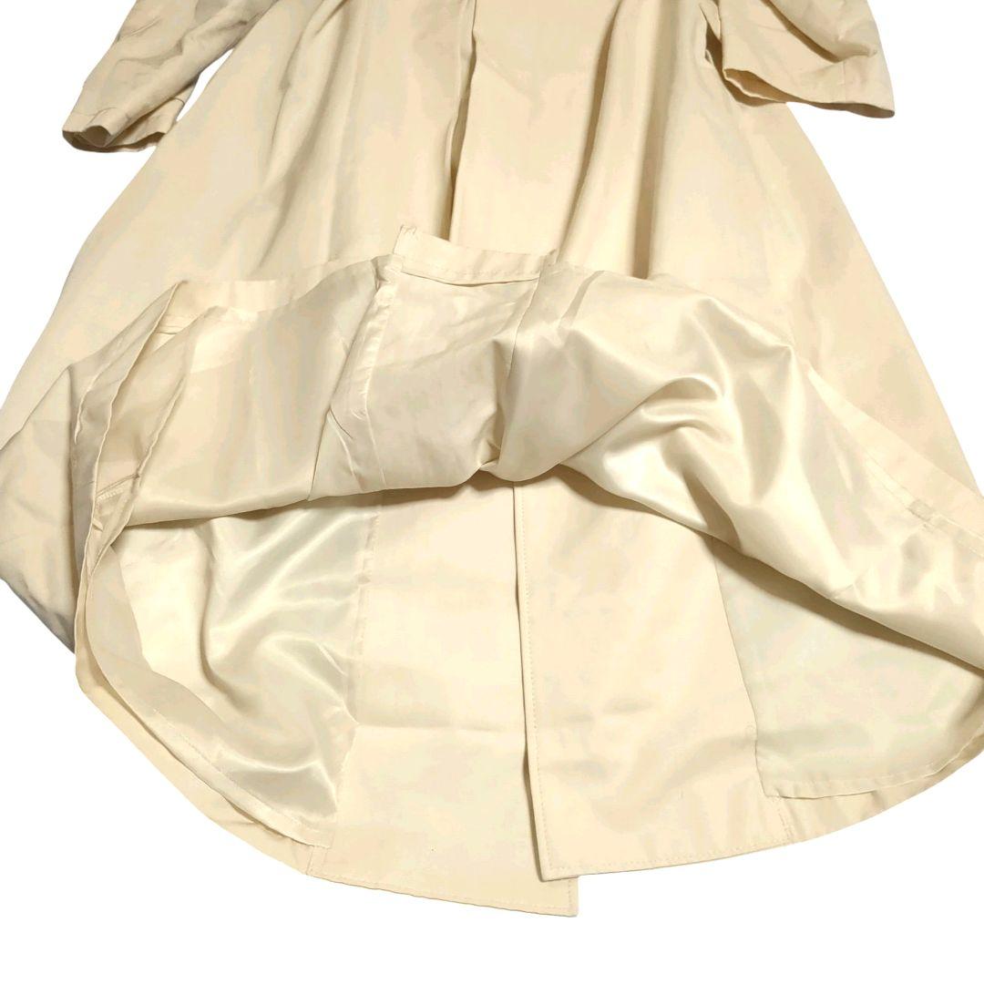 2024SS Spick and Span C/Cu ノーカラートレンチコート