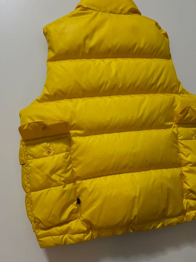 美品　daiwa pier39 ダイワピア　ダウンベスト　イエロー　在原みゆ紀