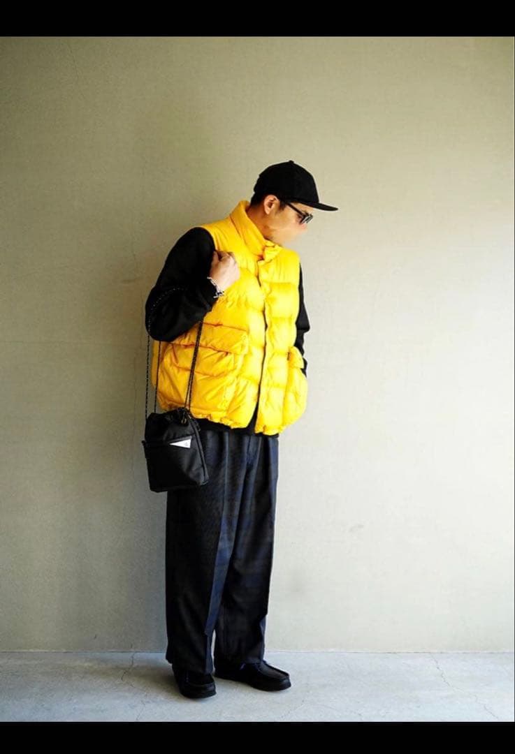 美品　daiwa pier39 ダイワピア　ダウンベスト　イエロー　在原みゆ紀