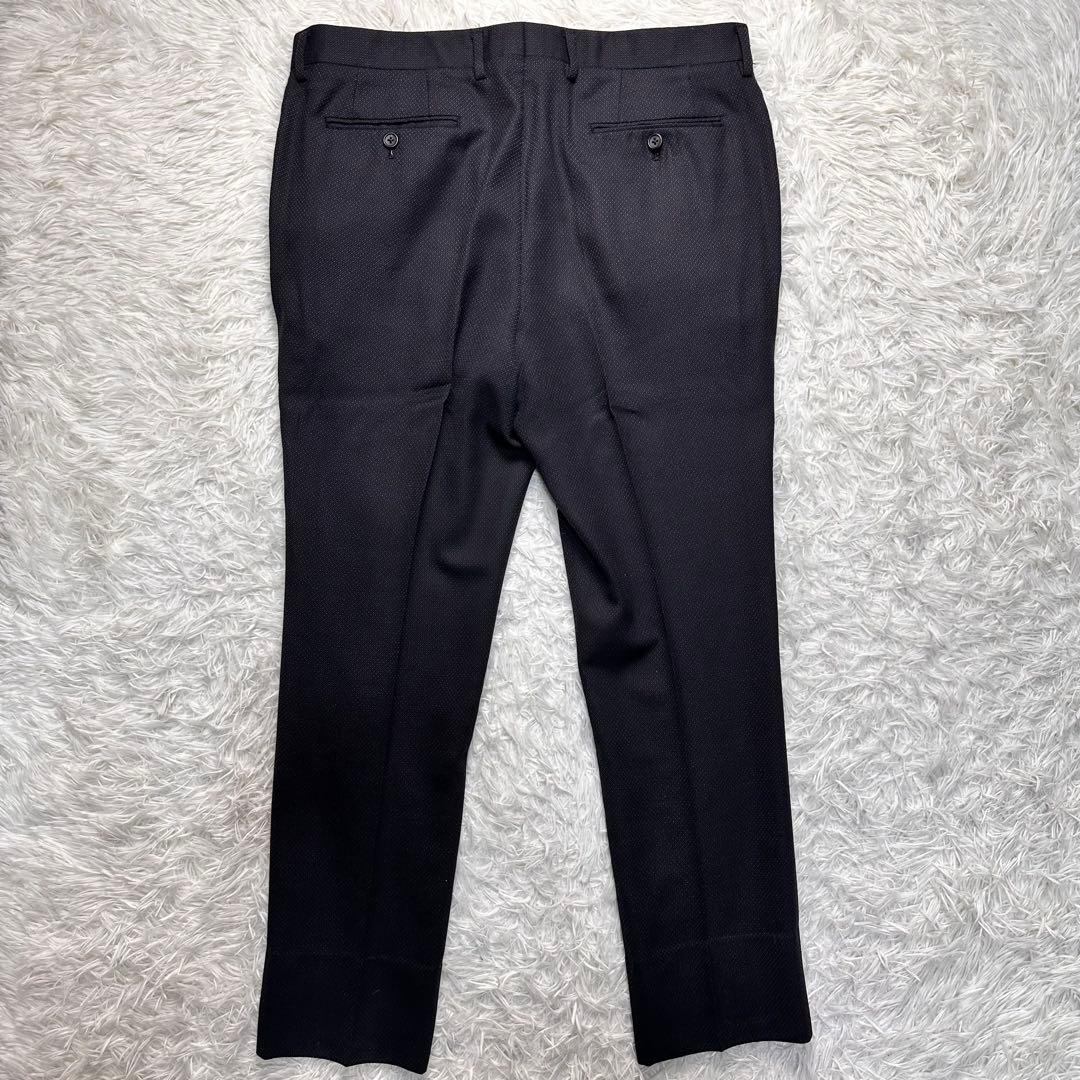 希少 極美品 ポールスミス 蓮柄 花柄 3ピース セットアップ 総裏 LX 黒