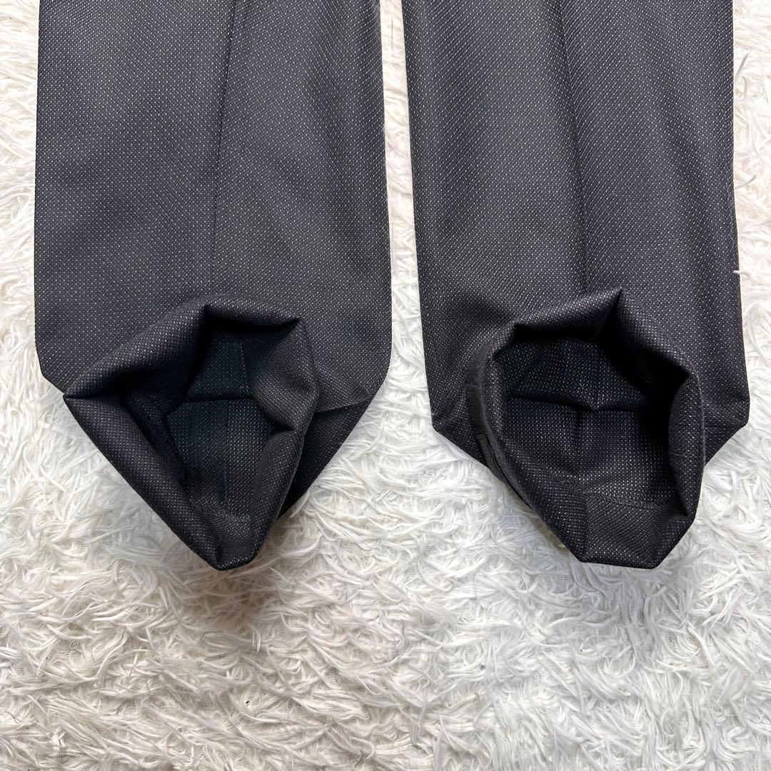 希少 極美品 ポールスミス 蓮柄 花柄 3ピース セットアップ 総裏 LX 黒