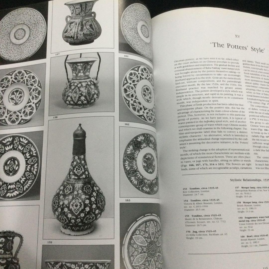 大型本　イズニク　陶器　洋書　皿　タイル　Iznik トルコ　歴史　イズニック