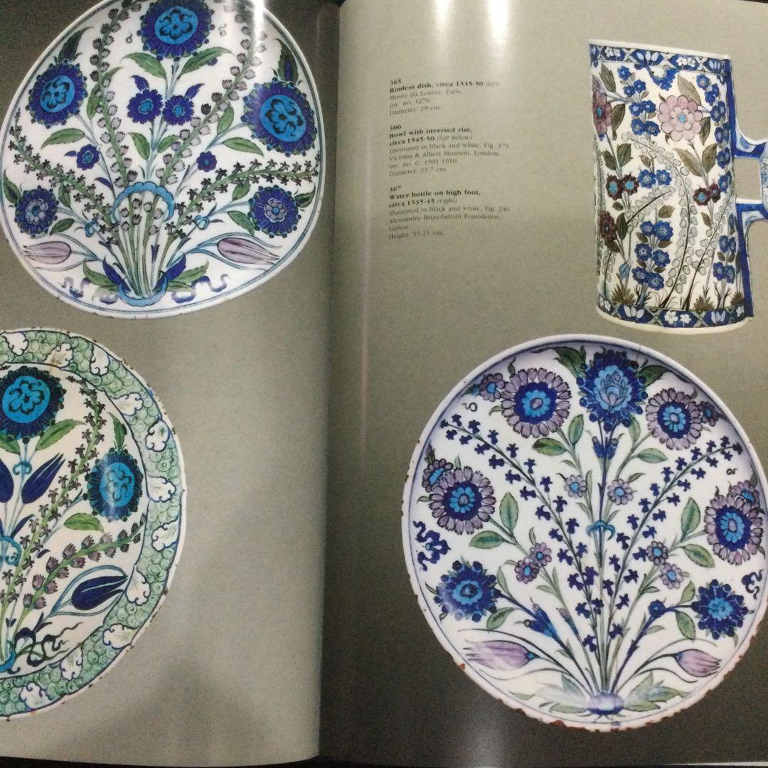 大型本　イズニク　陶器　洋書　皿　タイル　Iznik トルコ　歴史　イズニック