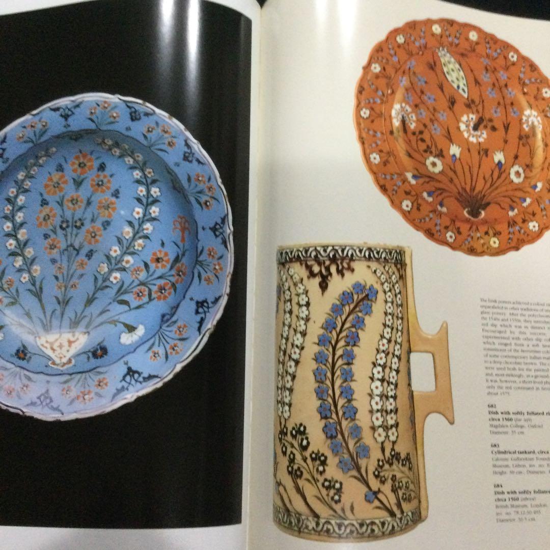 大型本　イズニク　陶器　洋書　皿　タイル　Iznik トルコ　歴史　イズニック
