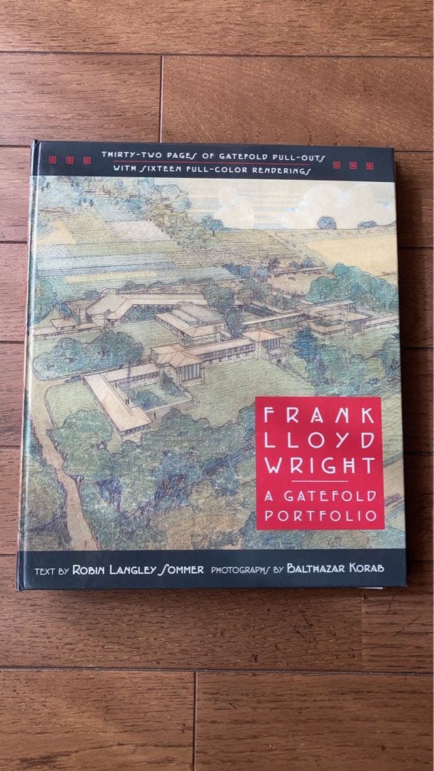 洋書 Frank Lloyd Wright: A Gatefold Portfolio