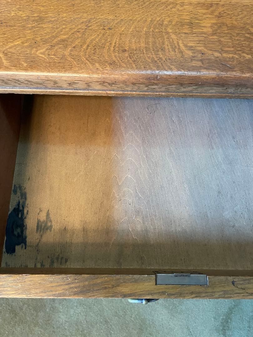 アンティーク　ヴィンテージ デスク 平机 事務机 昭和 大正 レトロ