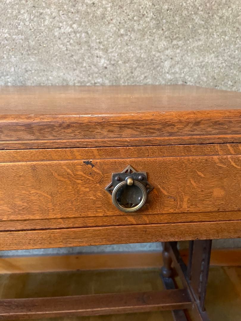アンティーク　ヴィンテージ デスク 平机 事務机 昭和 大正 レトロ