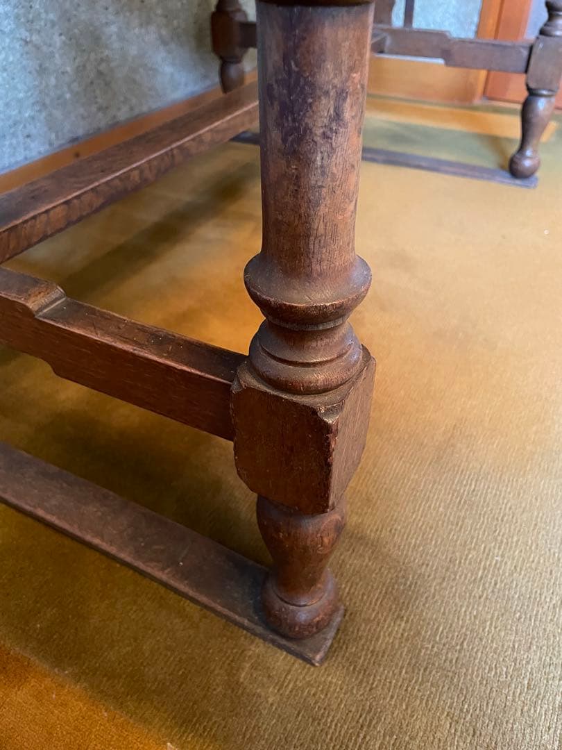 アンティーク　ヴィンテージ デスク 平机 事務机 昭和 大正 レトロ