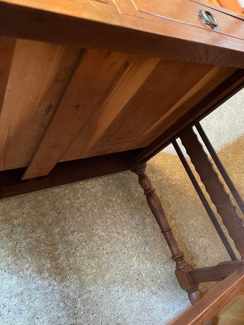 アンティーク　ヴィンテージ デスク 平机 事務机 昭和 大正 レトロ