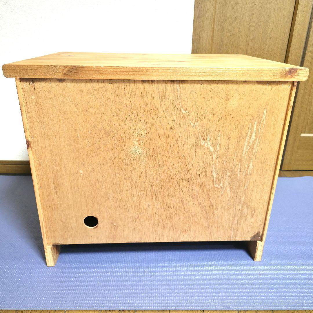 【16】カントリー家具 ハンドメイド カントリー調 キャビネット ハートの扉