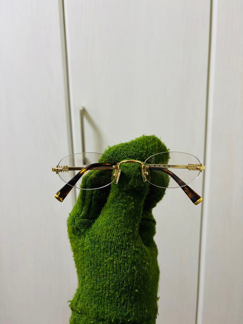 【人気商品】Miu Miu リムレスメガネ クリアサングラス