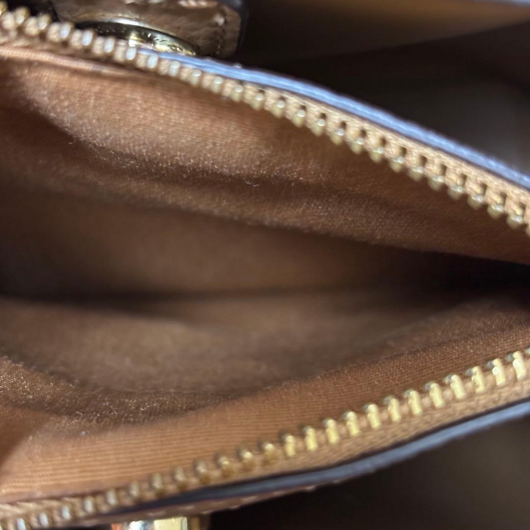 ❇️極美品❇️COACH モリー バケット 2way ホワイト ゴールドチャーム付