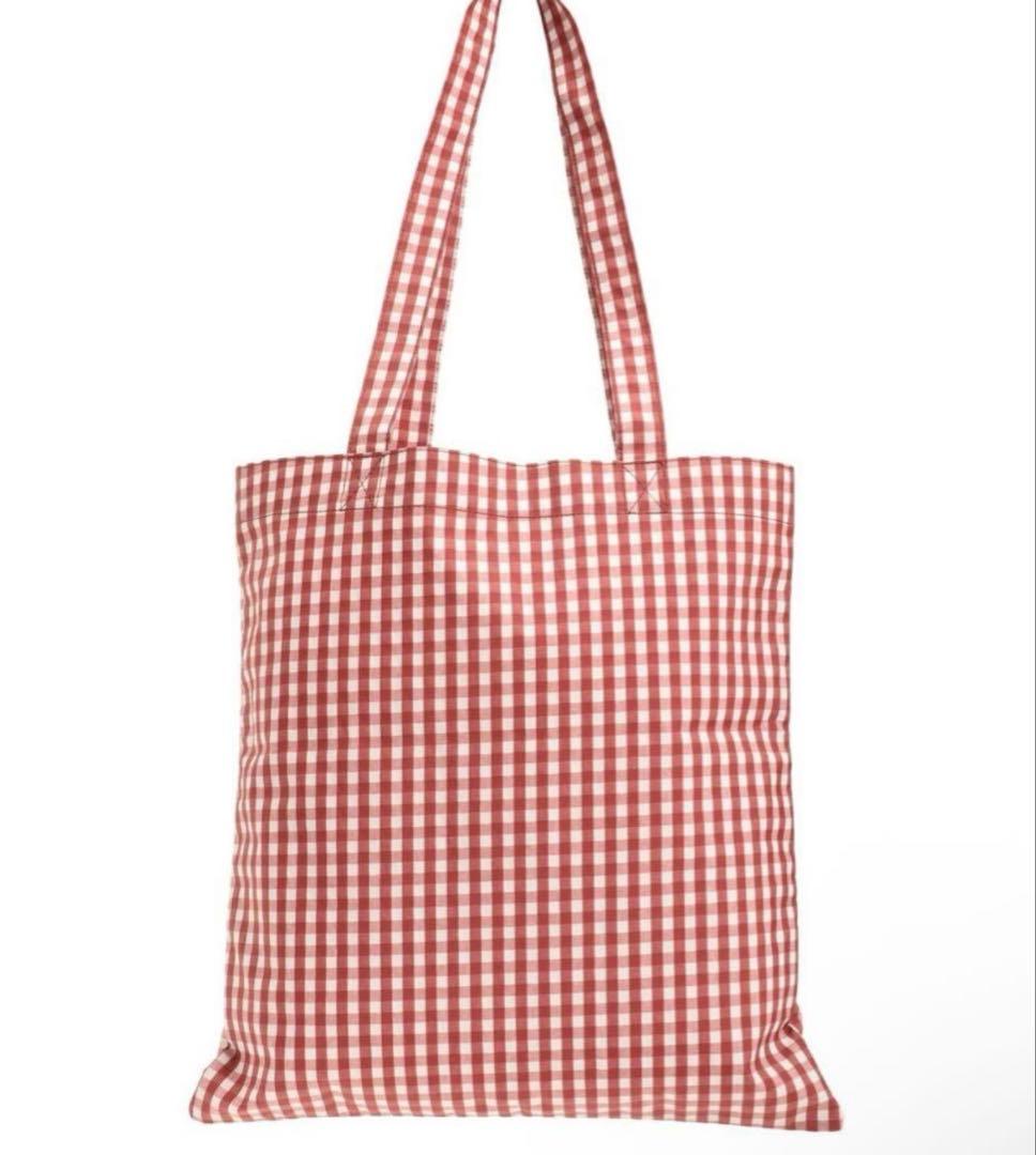 メリージェニー ギンガムもこもこマイメロトート