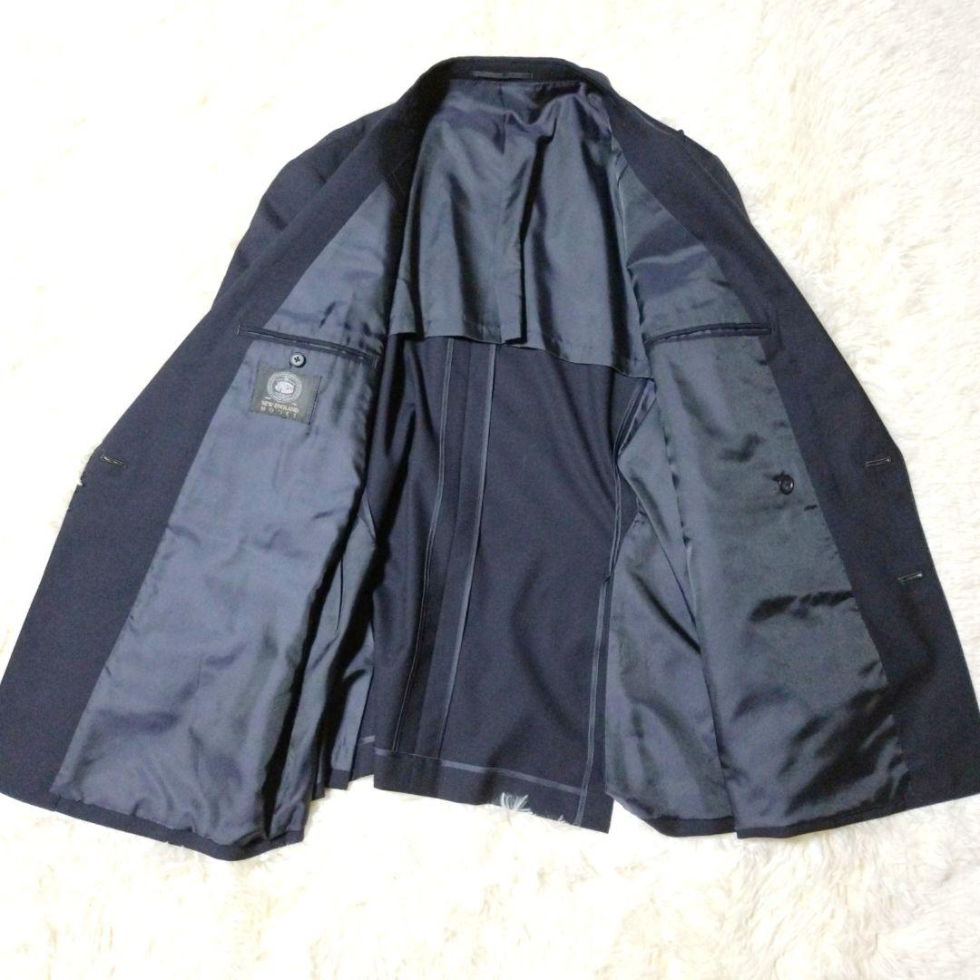 美品✨️J.PRESS　紺ブレ　ダブルテーラードジャケット　AB7　金ボタン