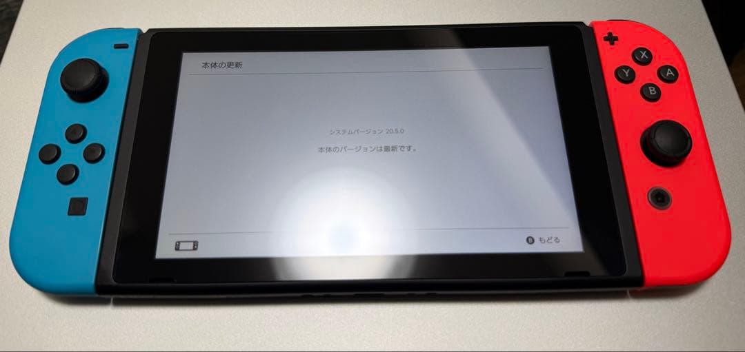 バッテリー強化版 Nintendo Switch 128GB SDカード付き