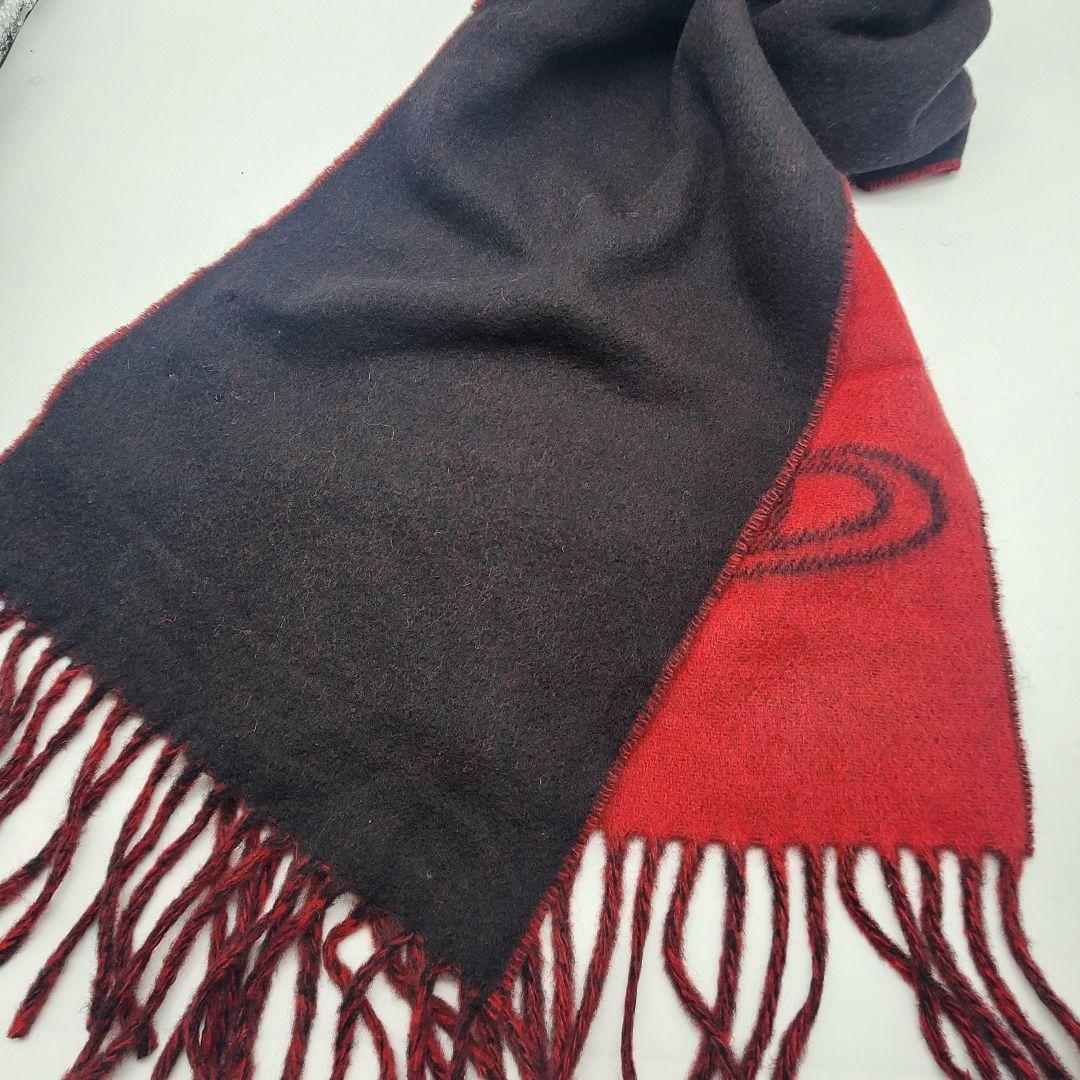 【新品】ヴィヴィアンウエストウッド オーブ ウール マフラー リバーシブル