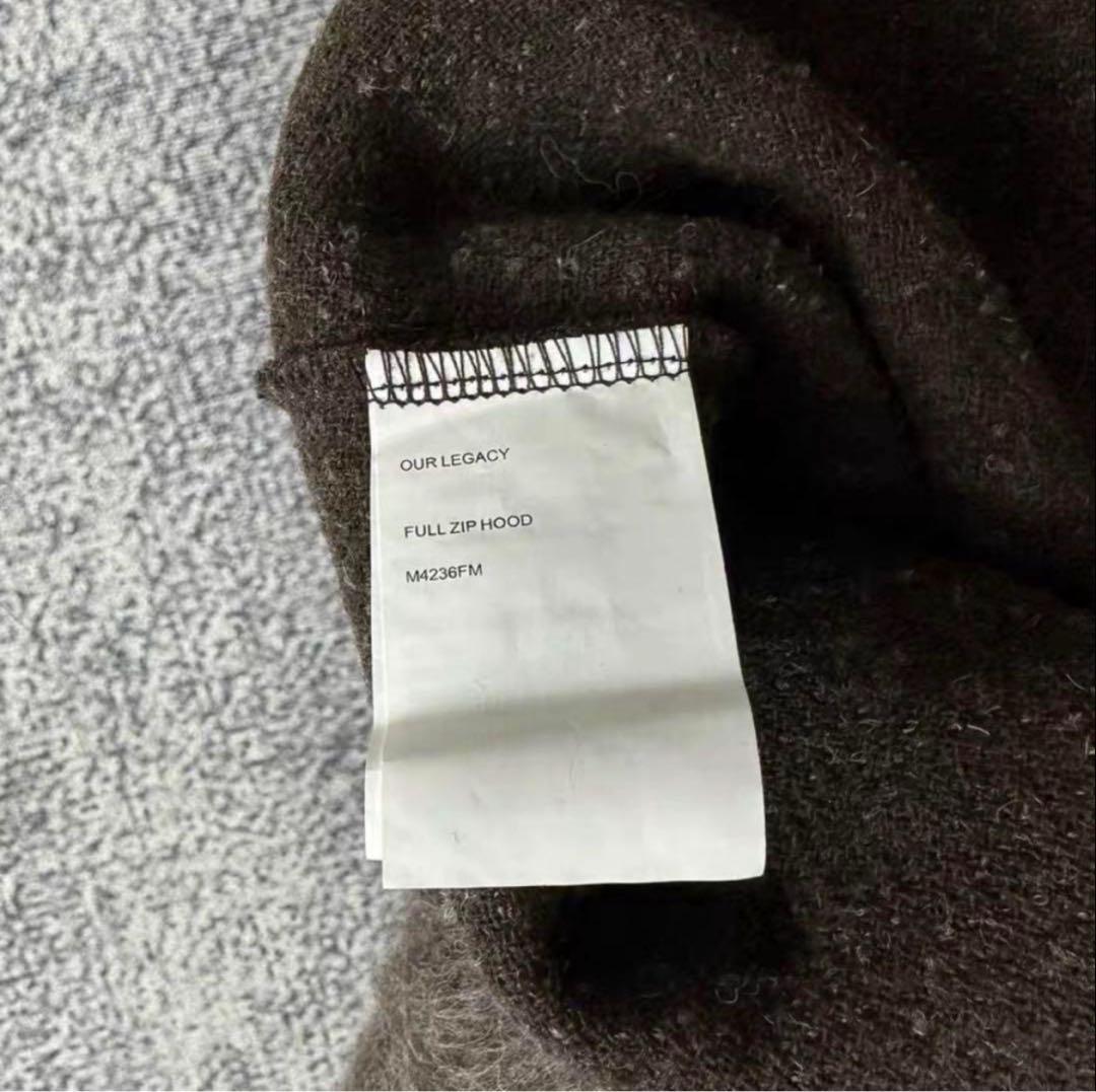 OUR LEGACY full zip hood 新品タグ付き