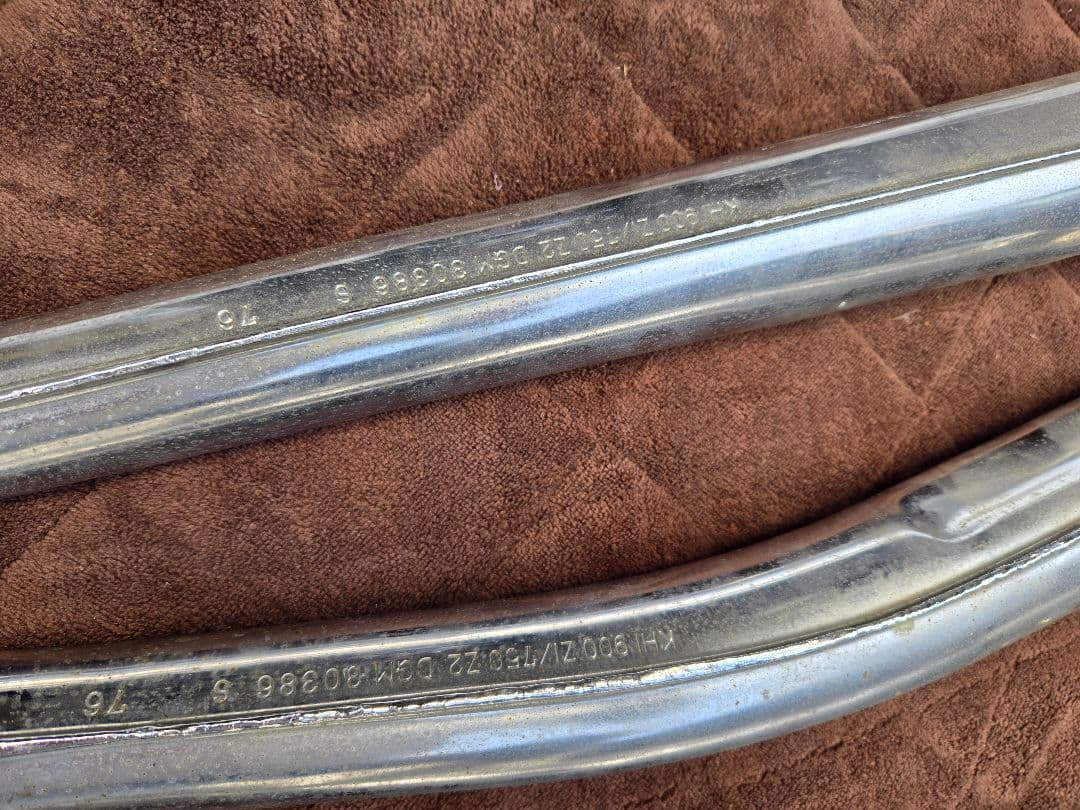 Z1.Z2、当時物、やれ感 ステンレス マフラー 4本セット