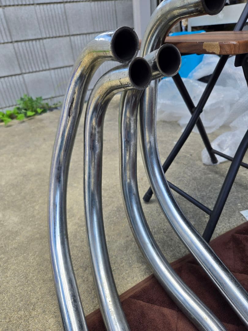 Z1.Z2、当時物、やれ感 ステンレス マフラー 4本セット