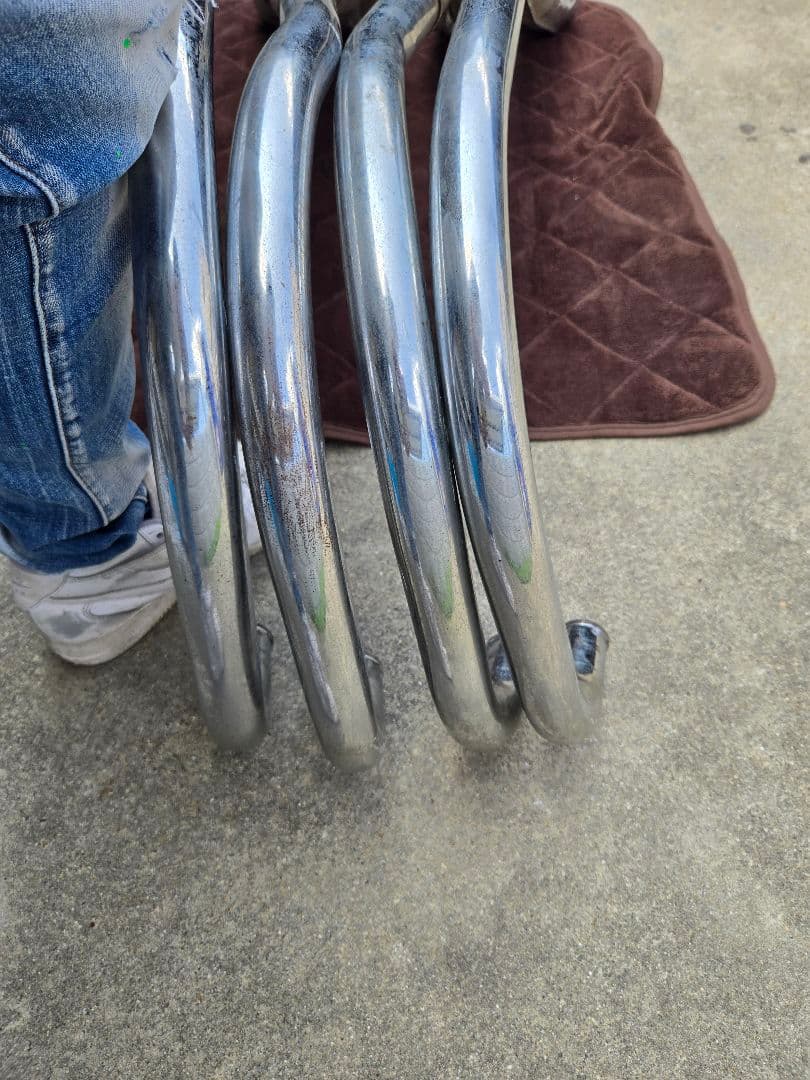 Z1.Z2、当時物、やれ感 ステンレス マフラー 4本セット