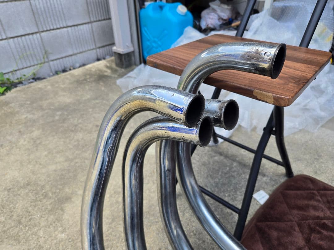 Z1.Z2、当時物、やれ感 ステンレス マフラー 4本セット