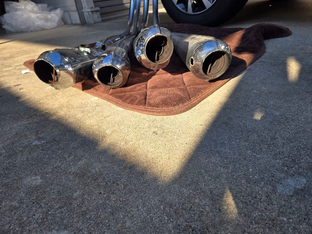 Z1.Z2、当時物、やれ感 ステンレス マフラー 4本セット