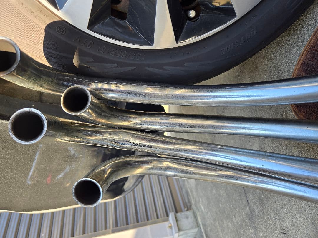 Z1.Z2、当時物、やれ感 ステンレス マフラー 4本セット