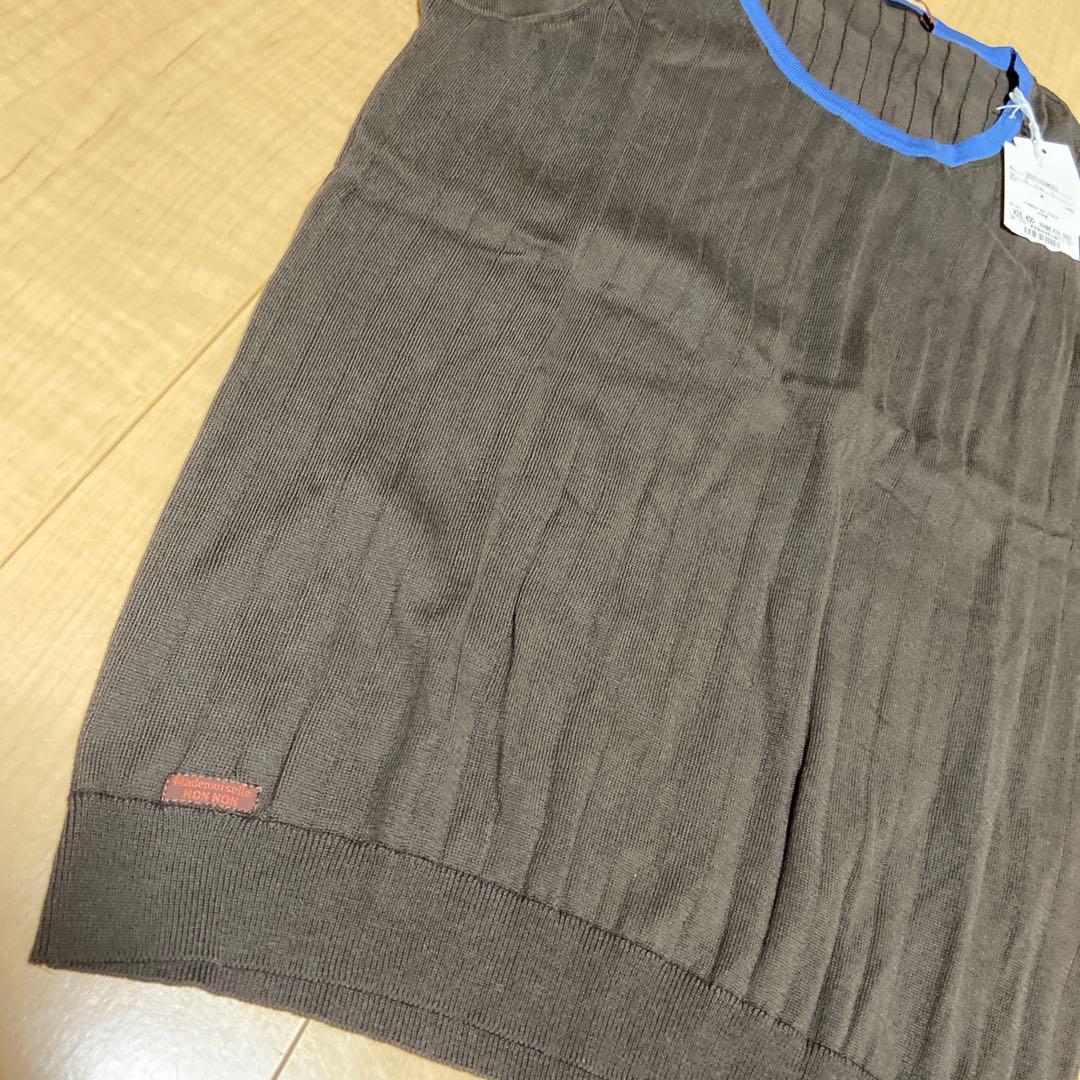 タグ付き新品　マドモアゼルノンノンパパス　タンクトップ　Ｌ　綿100%