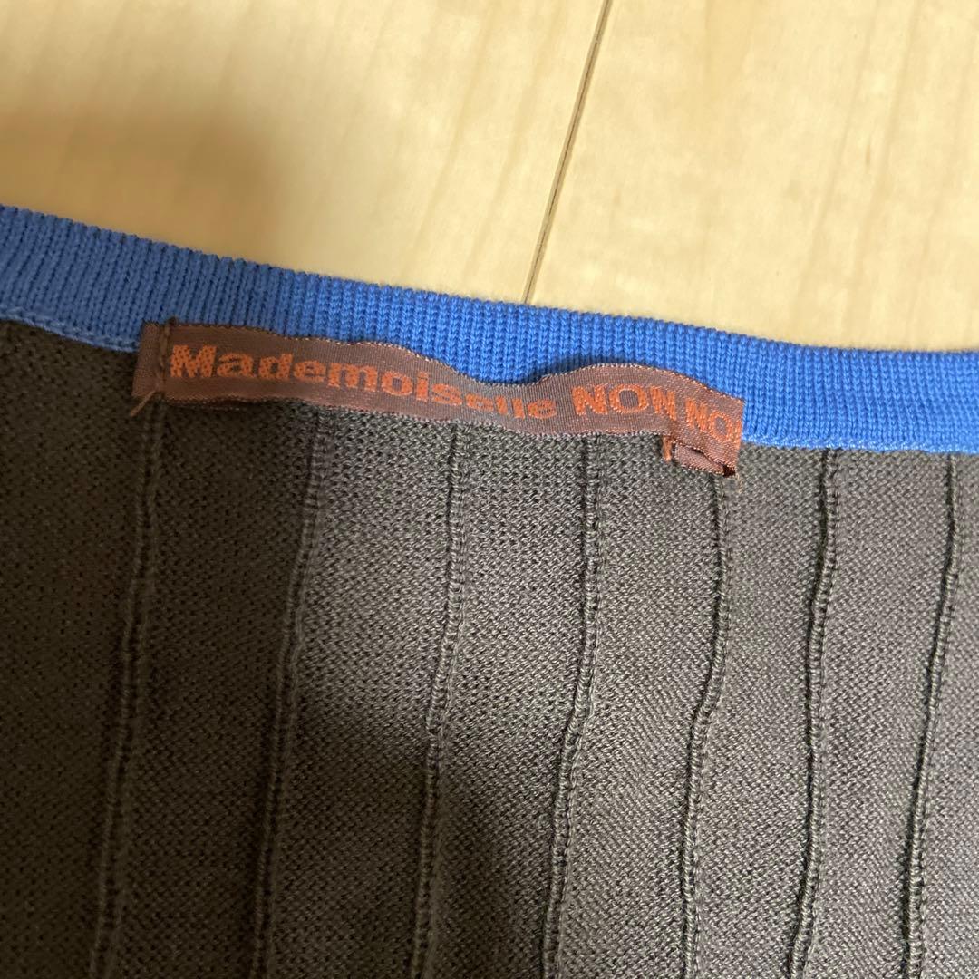 タグ付き新品　マドモアゼルノンノンパパス　タンクトップ　Ｌ　綿100%