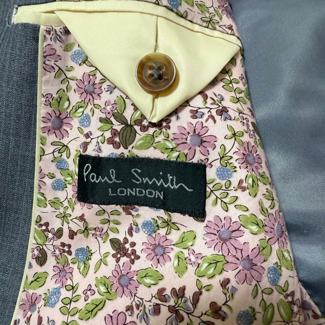 【希少】2XL Paul Smith スーツセットアップ　花柄　大きいサイズ