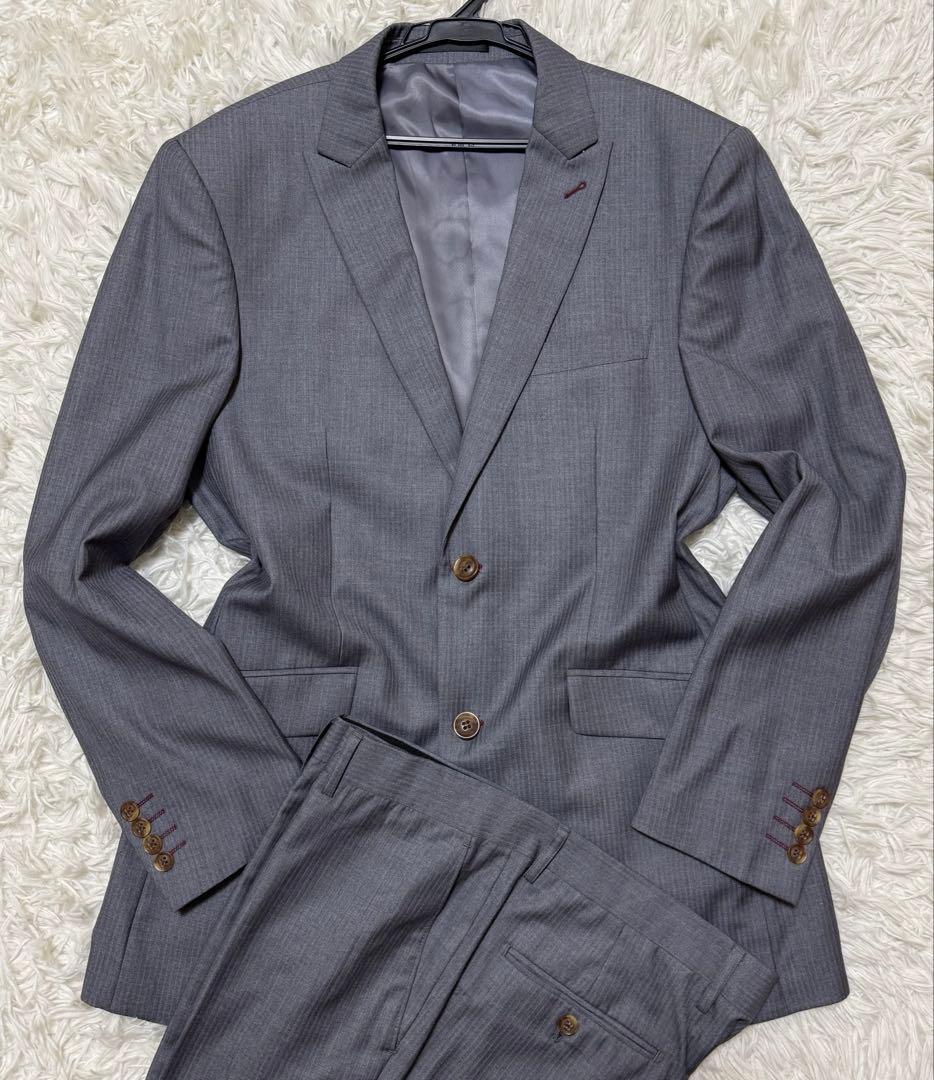 【希少】2XL Paul Smith スーツセットアップ　花柄　大きいサイズ