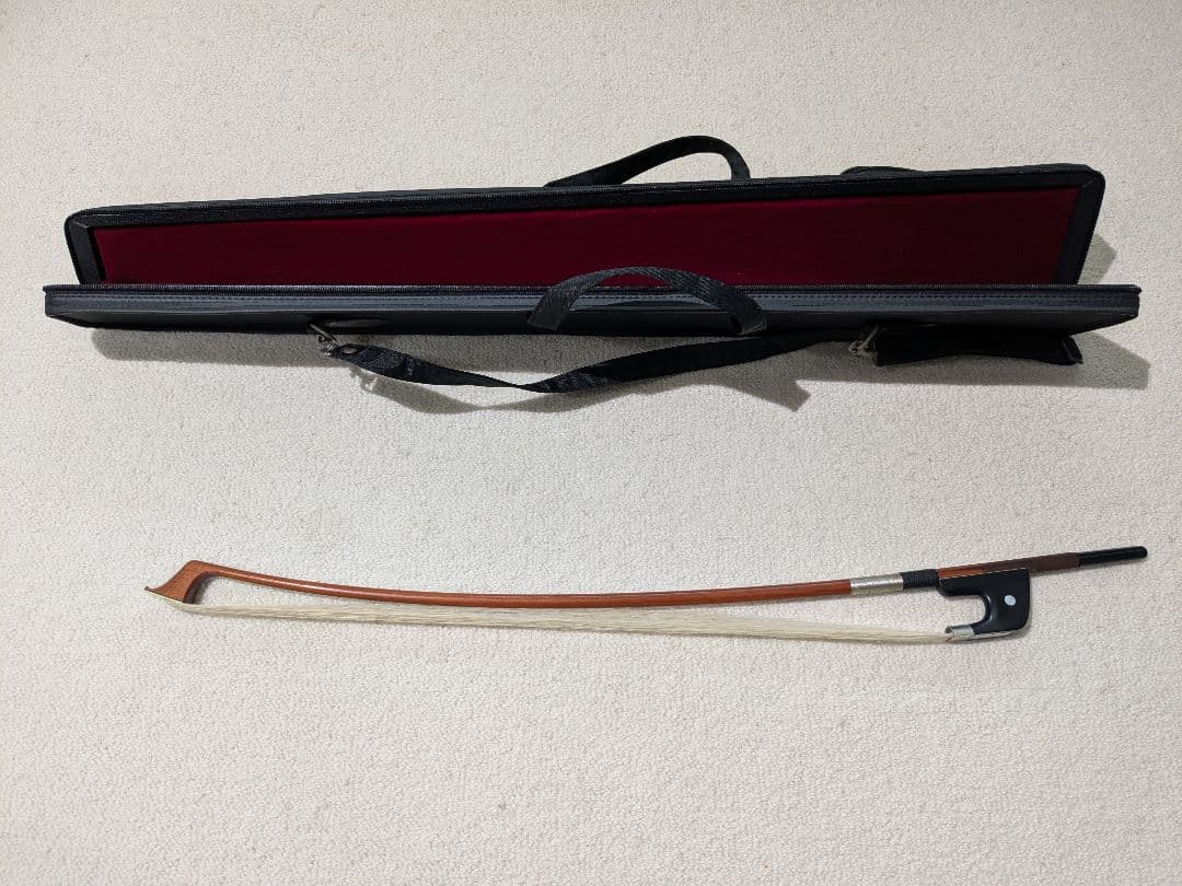 【交渉済】コントラバス弓　ジャーマンボウ　杉藤