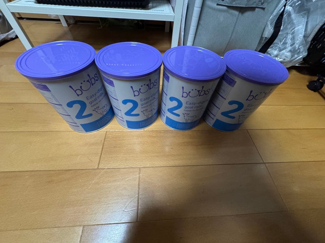 bubs 粉ミルク 2 6-12ヶ月用 4缶セット