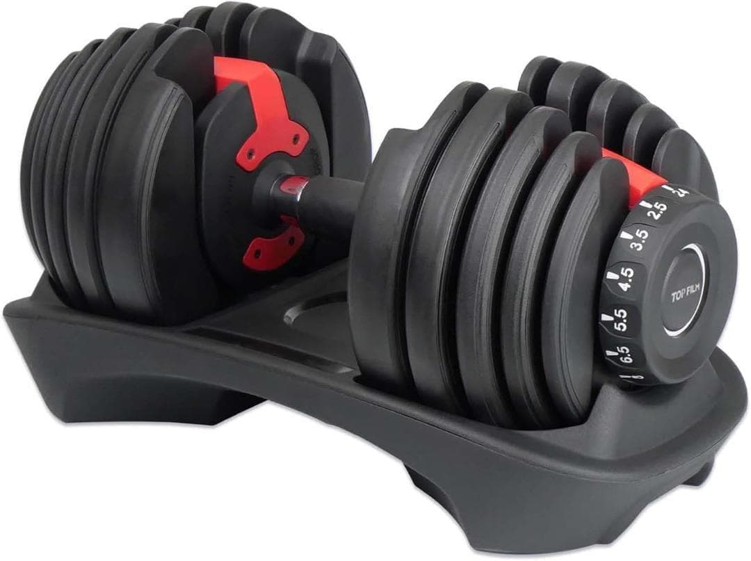 新古品 TOP FILM 可変式 ダンベル 24kg 1個 T-040