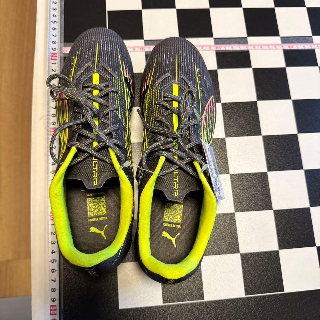 PUMA ULTRA サッカーシューズ グレー/イエロー