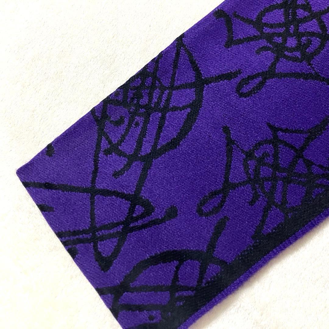 【ユニセックス】ヴィヴィアンウエストウッド リバーシブル マフラー オーブ総柄