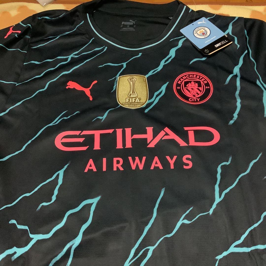 マンチェスターシティ23-24 A XL CWCパッチ付 フォーデン 47 新品