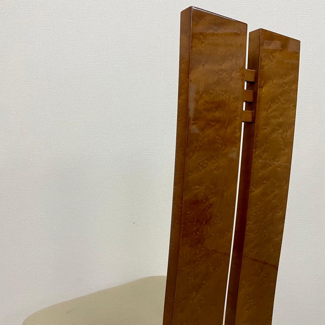 万華鏡【松創】(府中) ダイニングチェア \"バーズアイメイプル\" 1