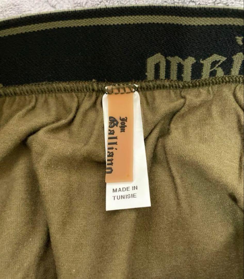 【未使用・希少】GALLIANO HOMME ボクサー ニュースペーパー柄 2枚