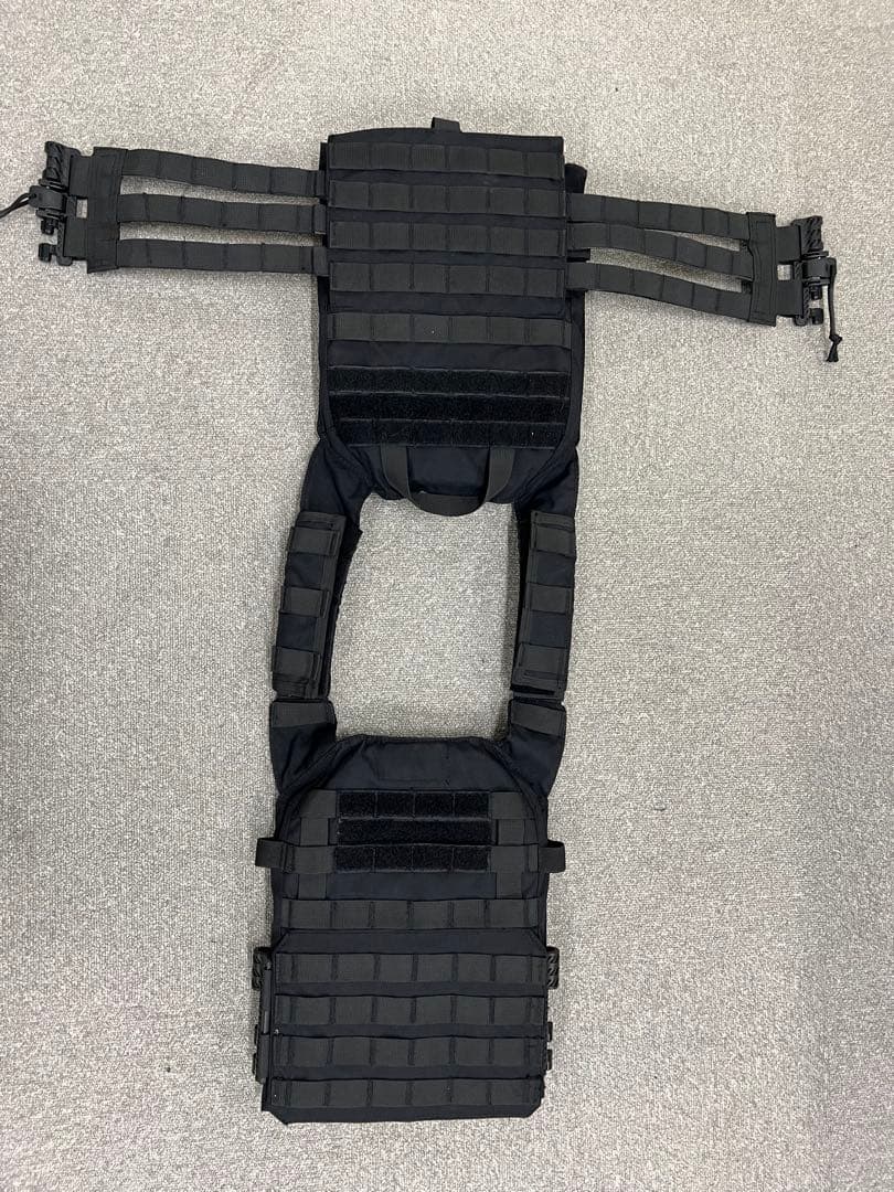 ブラックプレートキャリア サバゲー用 セット