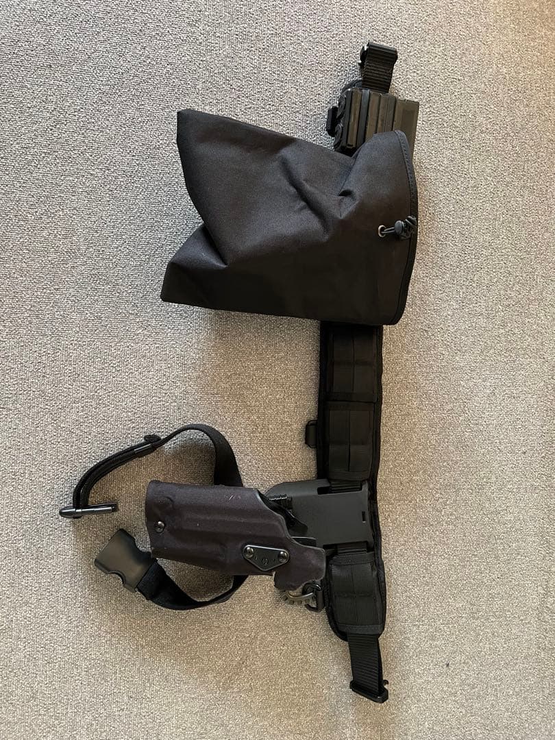 ブラックプレートキャリア サバゲー用 セット