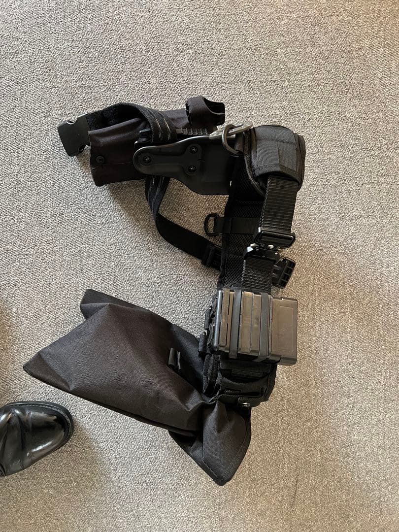 ブラックプレートキャリア サバゲー用 セット