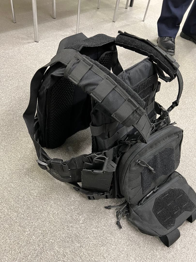 ブラックプレートキャリア サバゲー用 セット