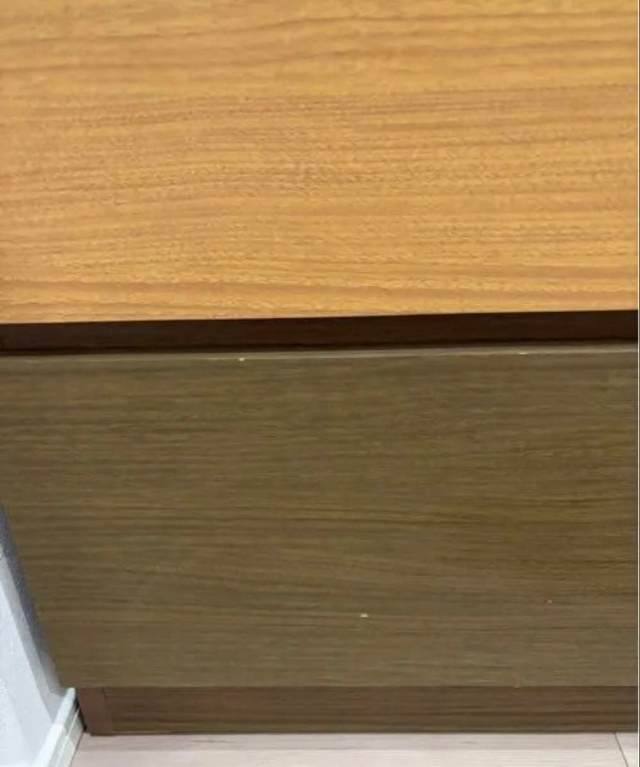 【送料込み✨】ニトリ　ハイチェスト　カレナ　80HC DBR 木目調家具