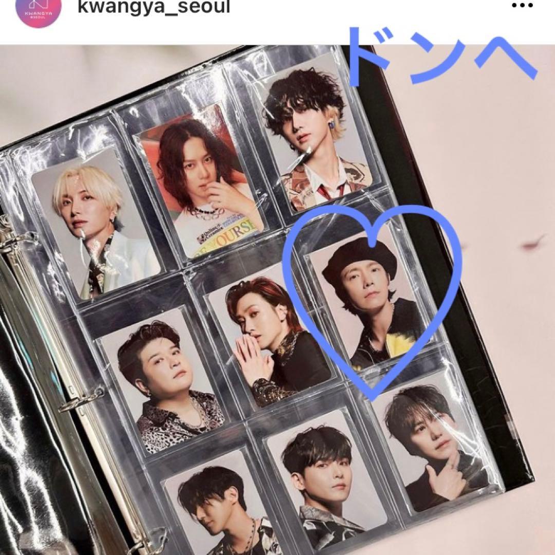 super junior THE ROAD バインダー トレカ ドンヘ